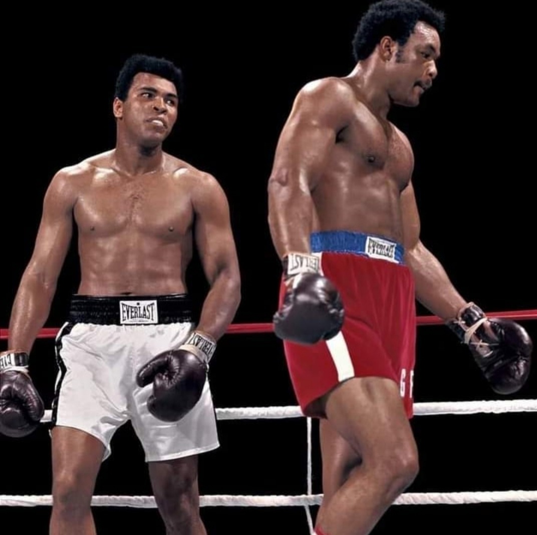 Muhammad Ali / George Foreman On-site Poster / MAKE OFFER!